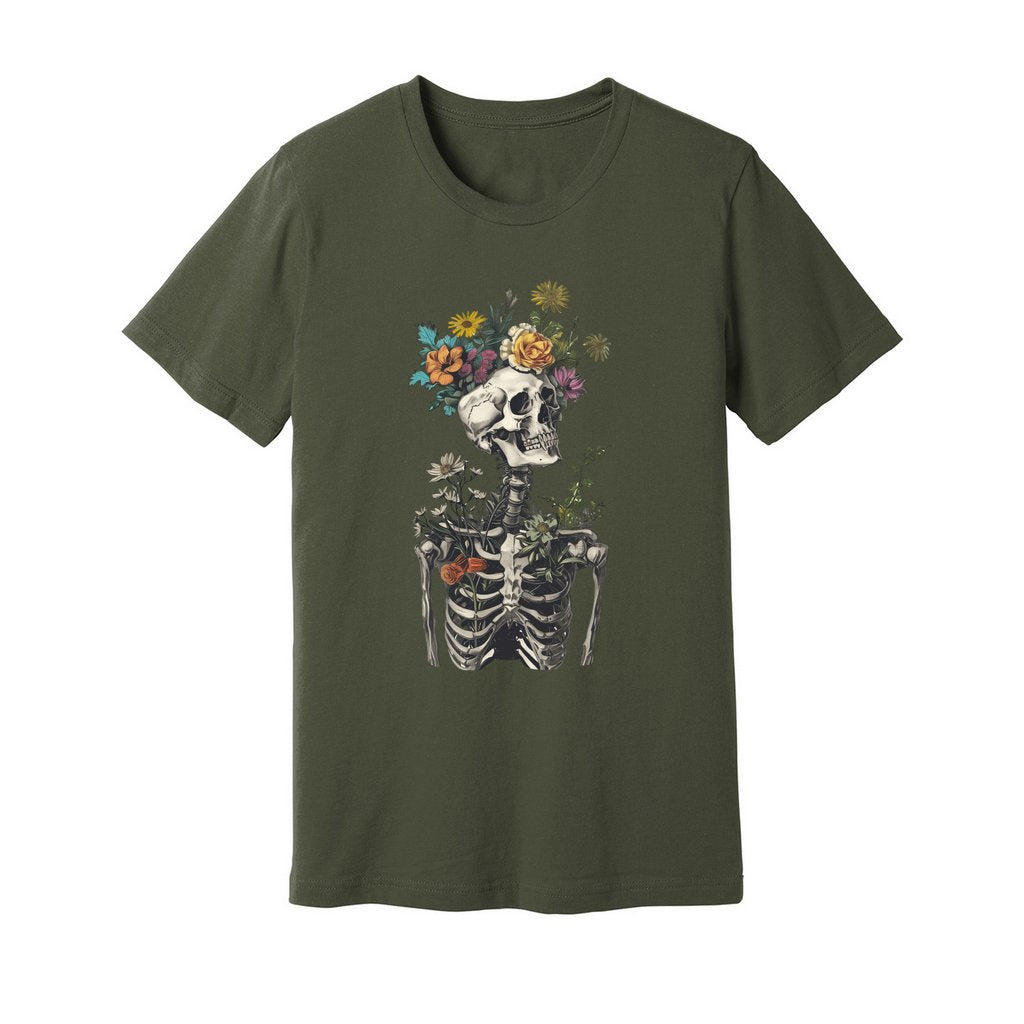 Floral Skeleton T-Shirt - Rue Mentana