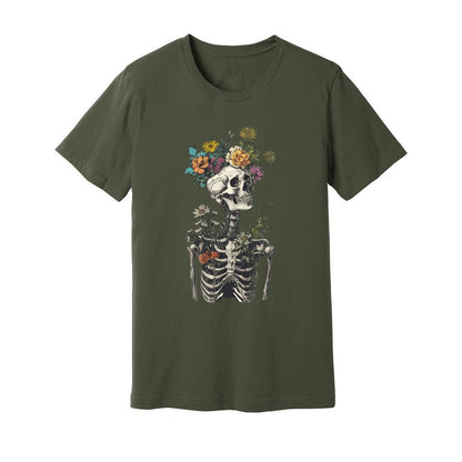 Floral Skeleton T-Shirt - Rue Mentana