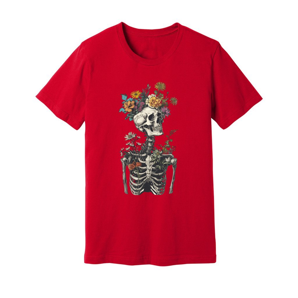 Floral Skeleton T-Shirt - Rue Mentana