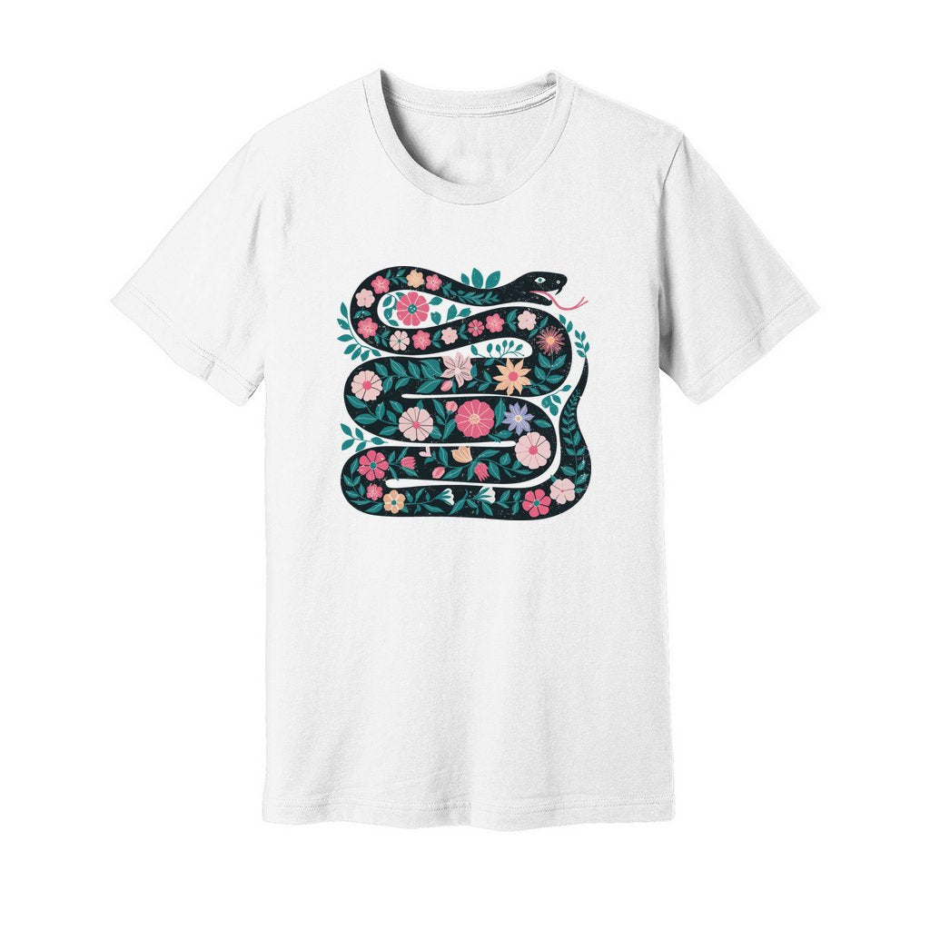 Floral Snake T-Shirt - Rue Mentana