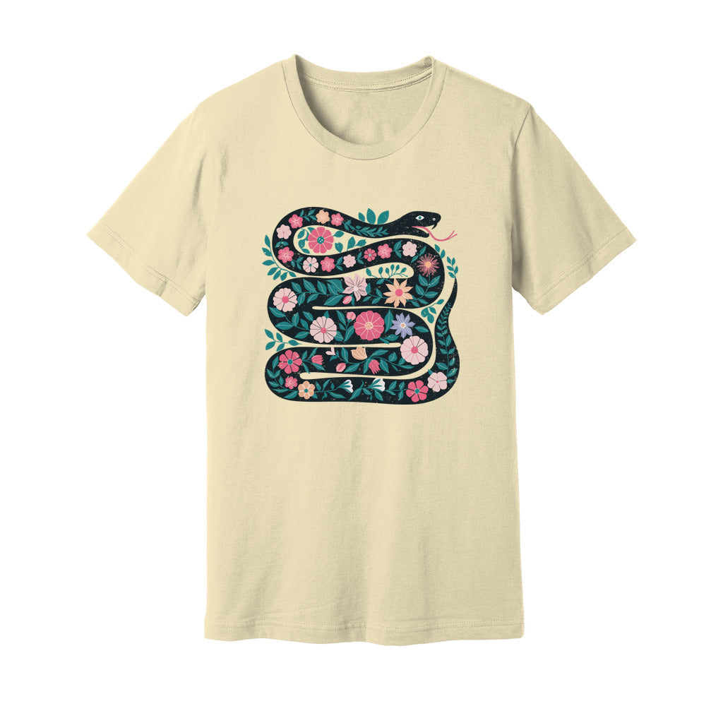 Floral Snake T-Shirt - Rue Mentana