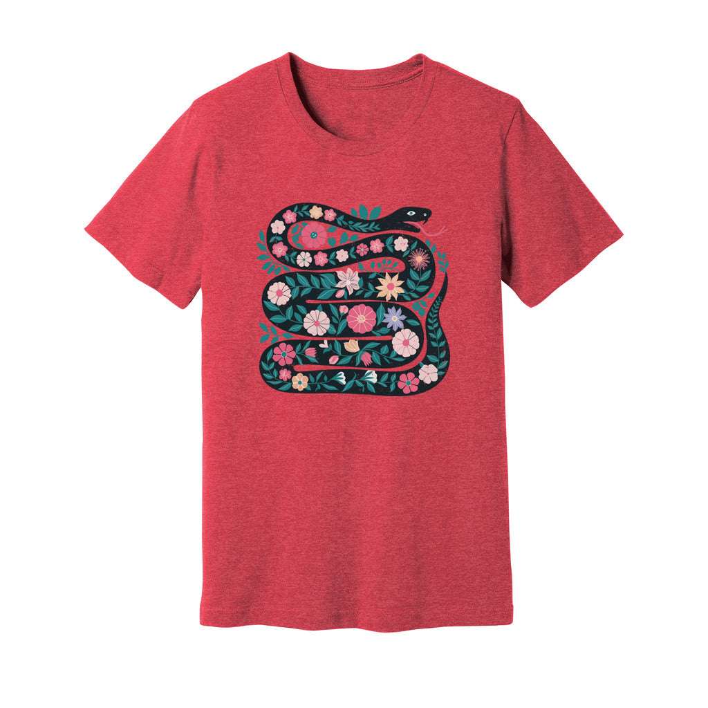 Floral Snake T-Shirt - Rue Mentana
