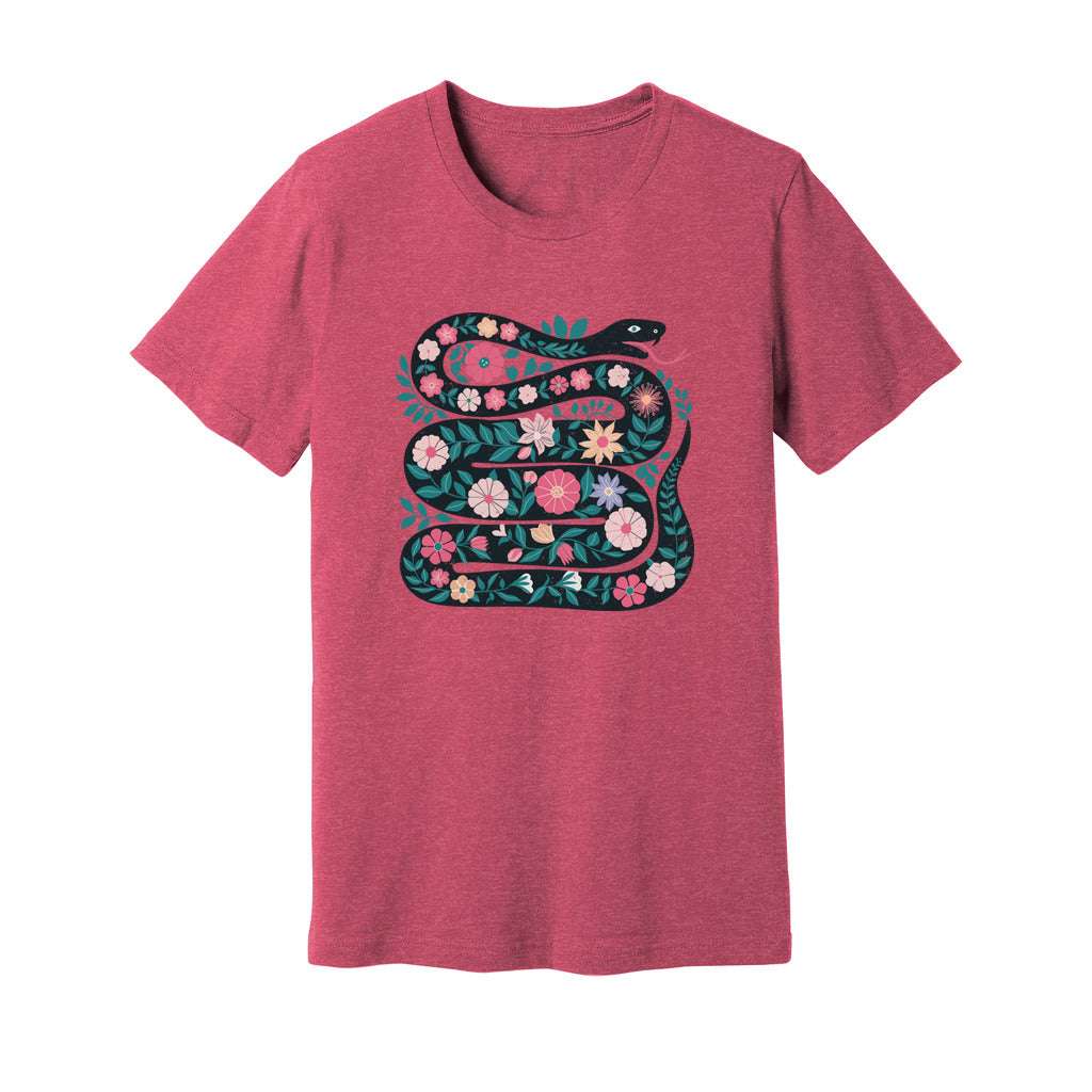Floral Snake T-Shirt - Rue Mentana