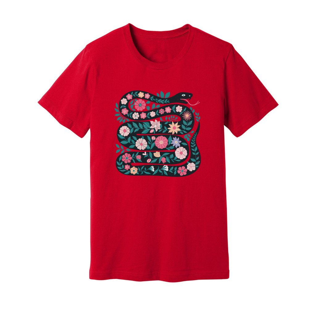Floral Snake T-Shirt - Rue Mentana