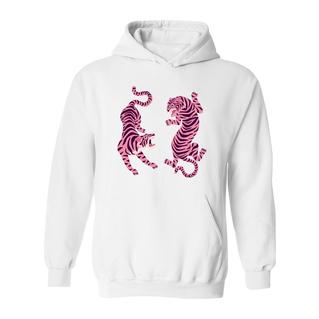Pink Tigers Hoodie - Rue Mentana