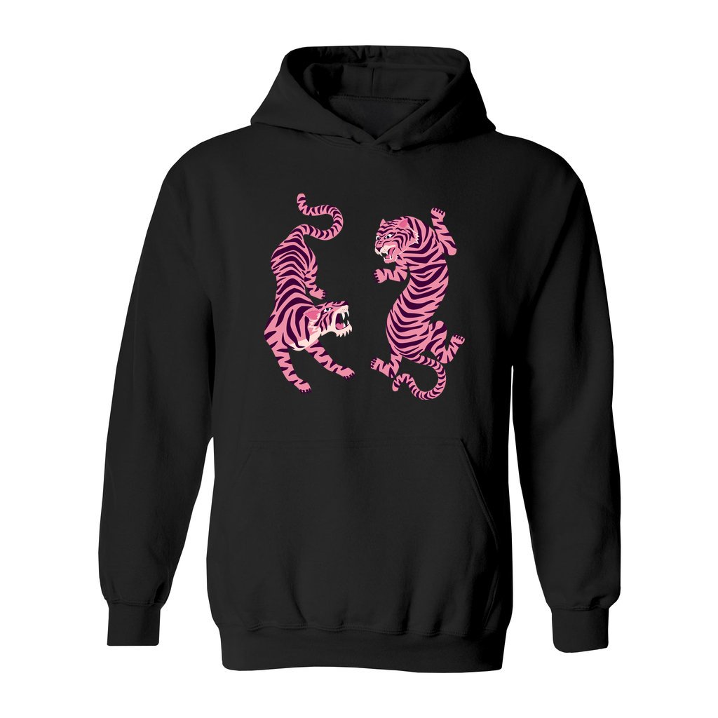 Pink Tigers Hoodie - Rue Mentana