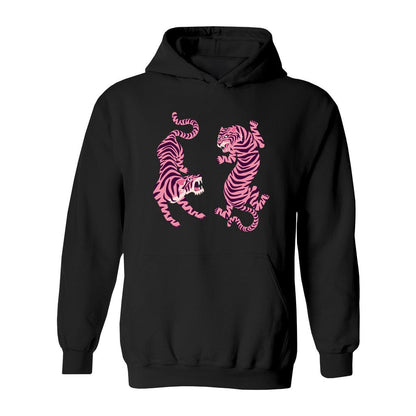 Pink Tigers Hoodie - Rue Mentana