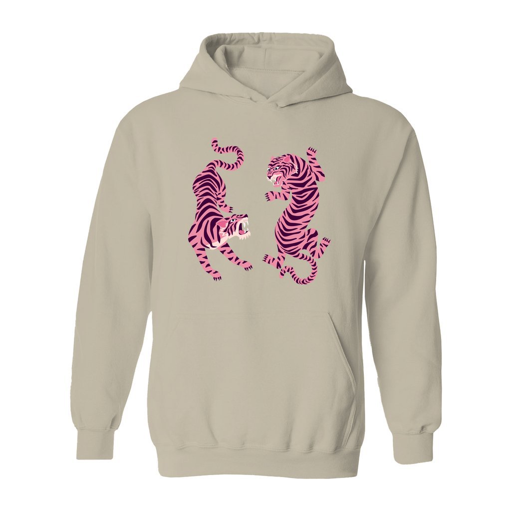 Pink Tigers Hoodie - Rue Mentana