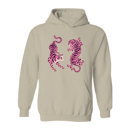 Pink Tigers Hoodie - Rue Mentana