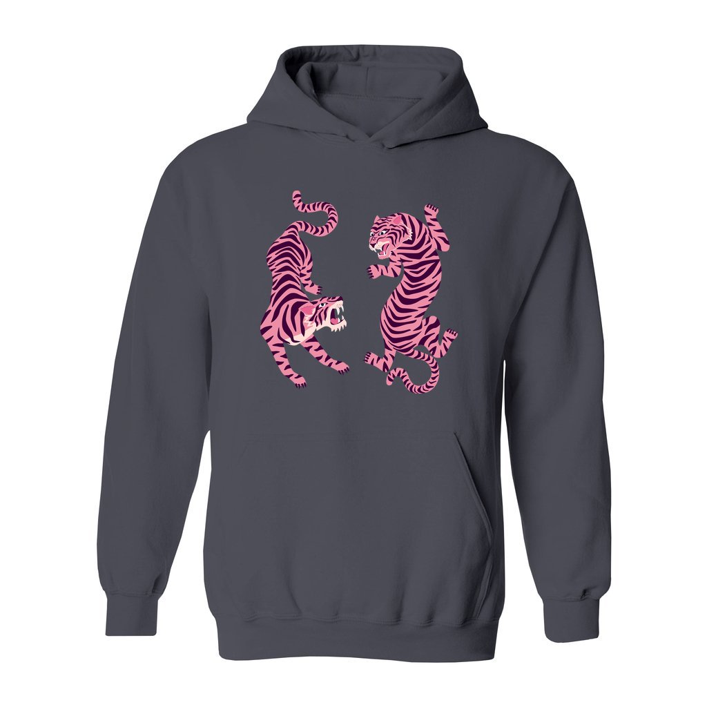 Pink Tigers Hoodie - Rue Mentana
