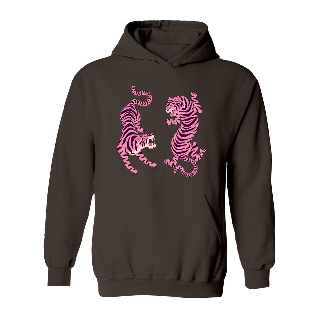 Pink Tigers Hoodie - Rue Mentana
