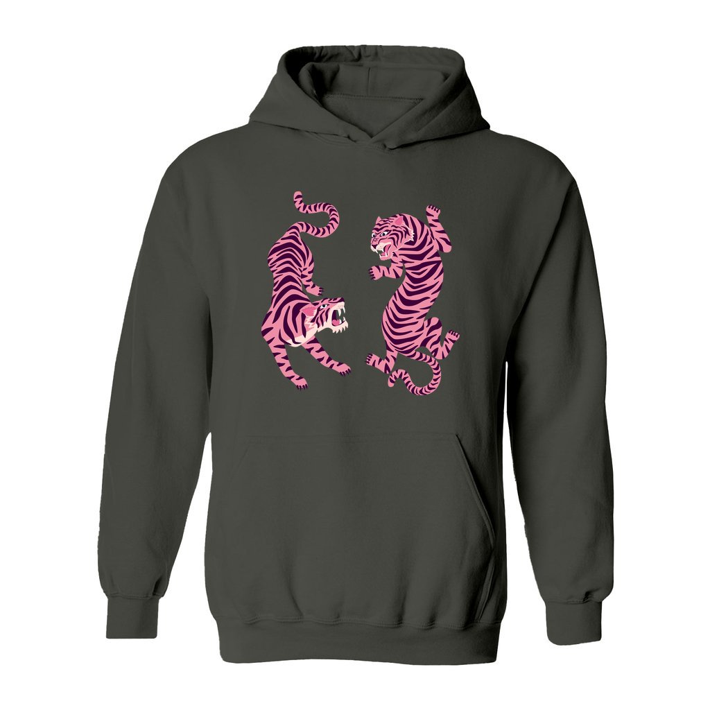 Pink Tigers Hoodie - Rue Mentana