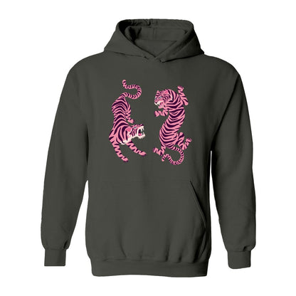 Pink Tigers Hoodie - Rue Mentana