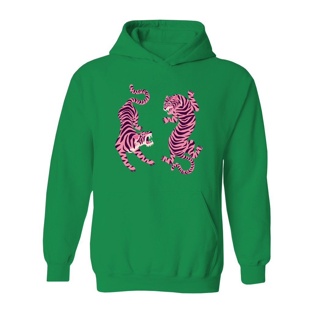 Pink Tigers Hoodie - Rue Mentana