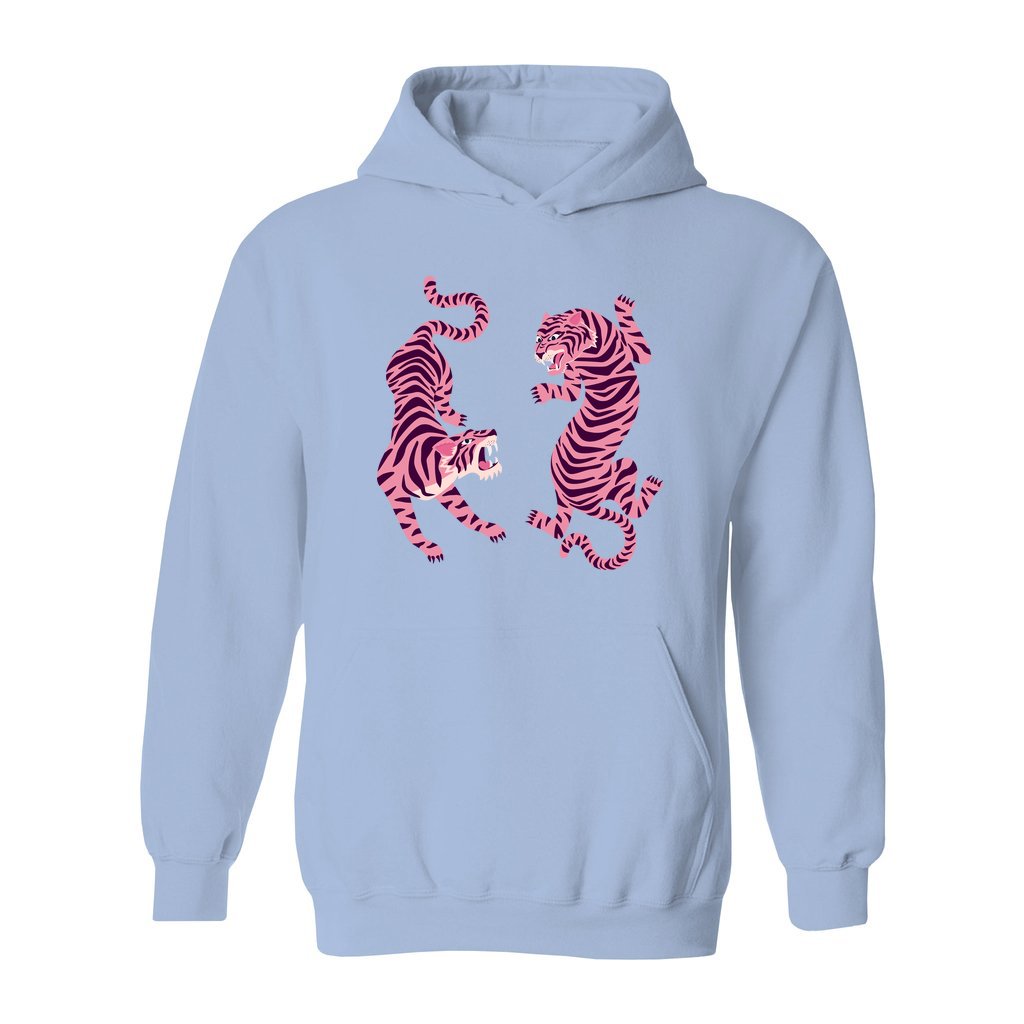 Pink Tigers Hoodie - Rue Mentana