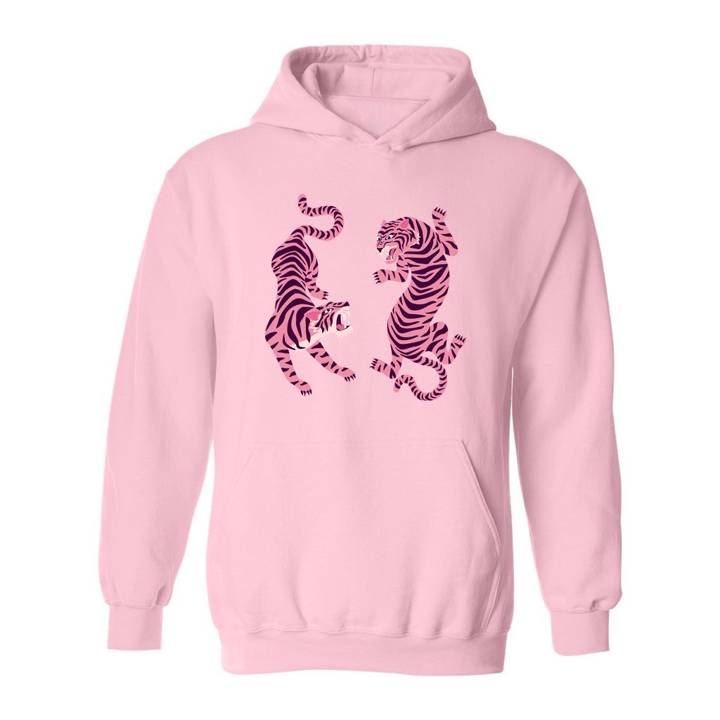 Pink Tigers Hoodie - Rue Mentana