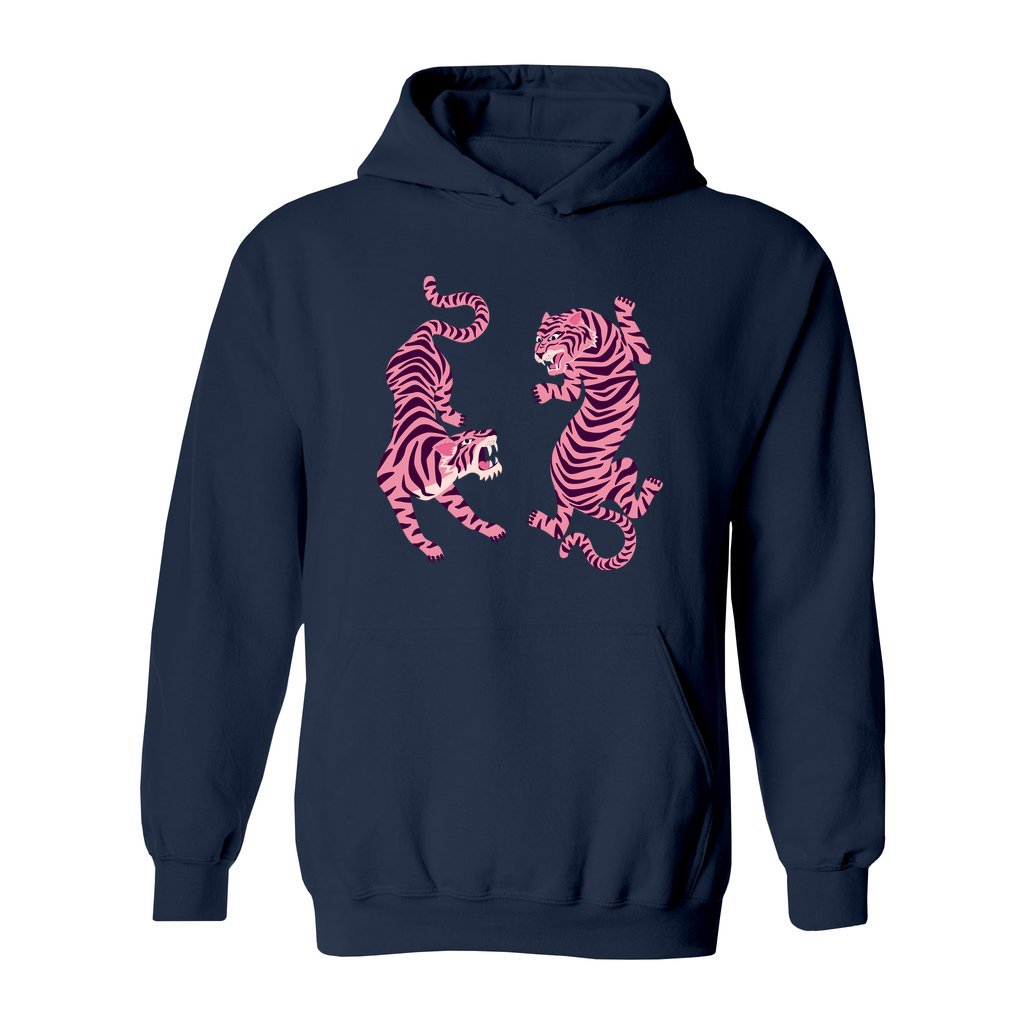 Pink Tigers Hoodie - Rue Mentana