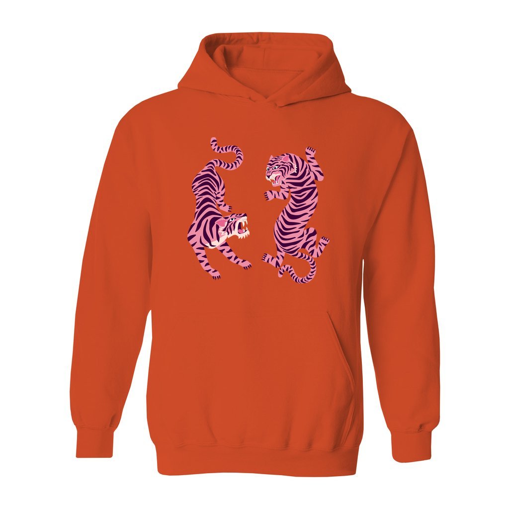 Pink Tigers Hoodie - Rue Mentana