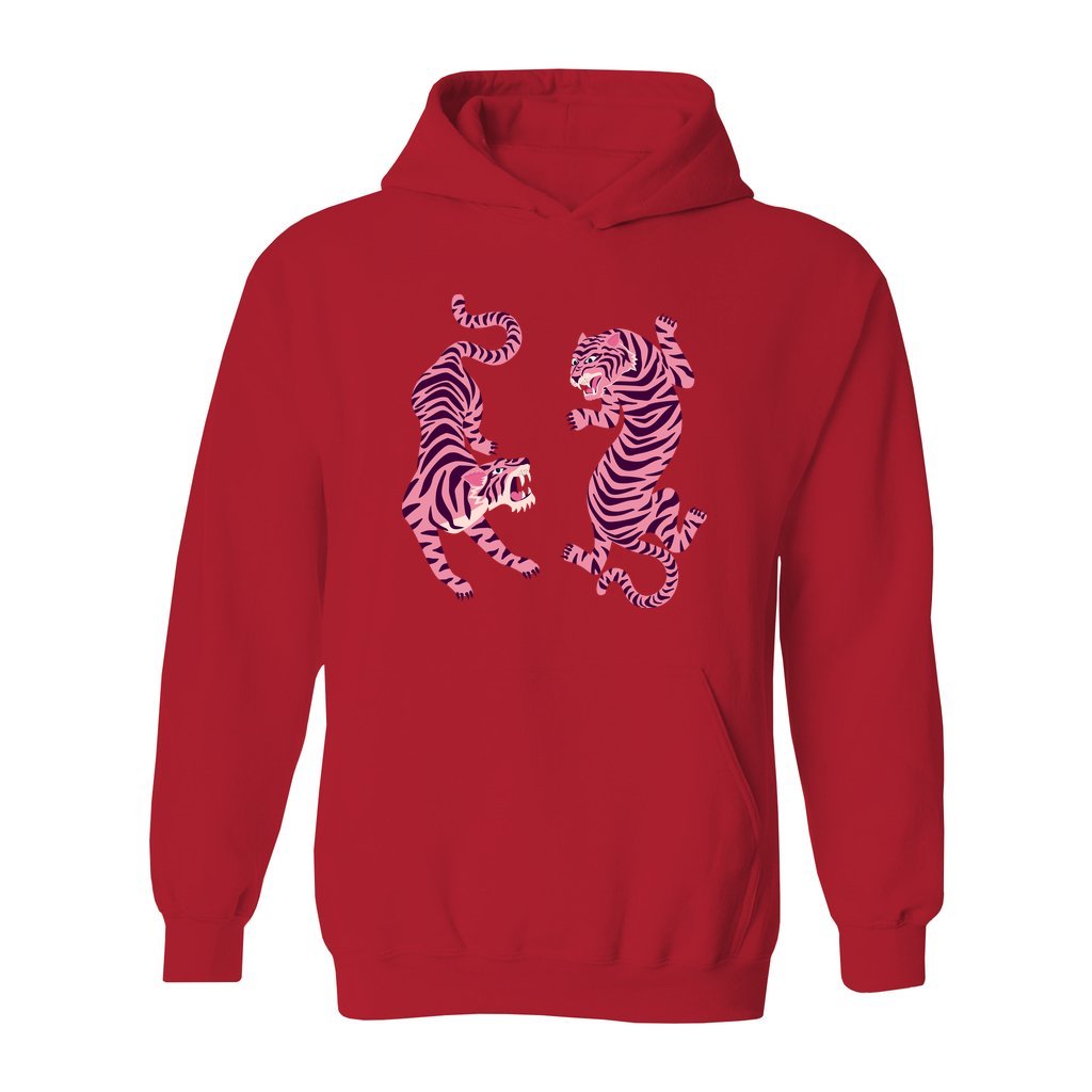 Pink Tigers Hoodie - Rue Mentana