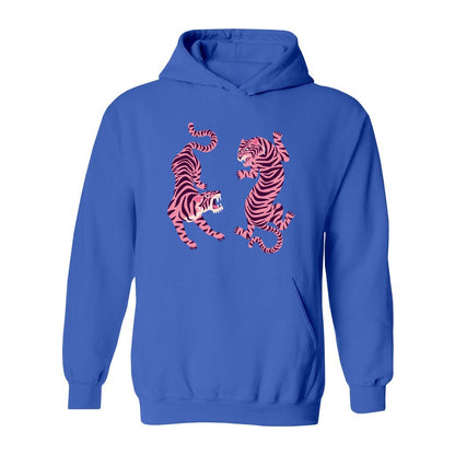 Pink Tigers Hoodie - Rue Mentana