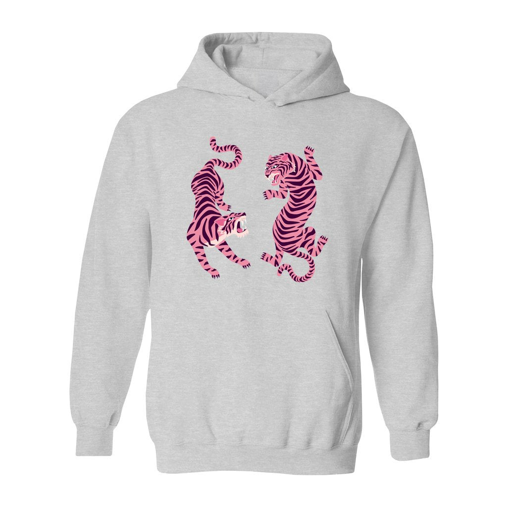 Pink Tigers Hoodie - Rue Mentana