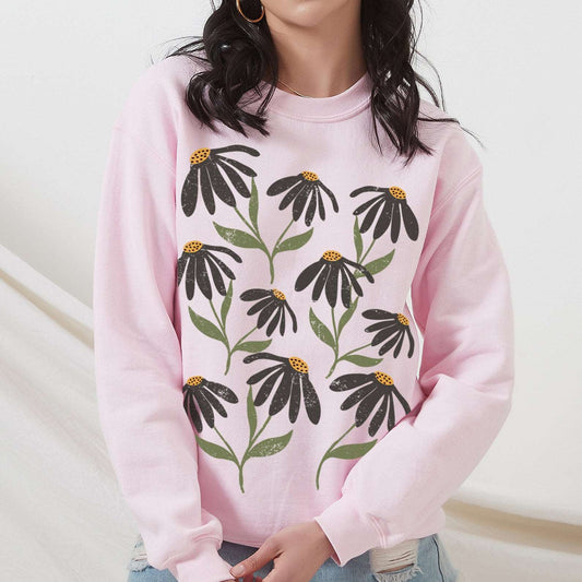 Boho Flowers Bouquet Sweatshirt