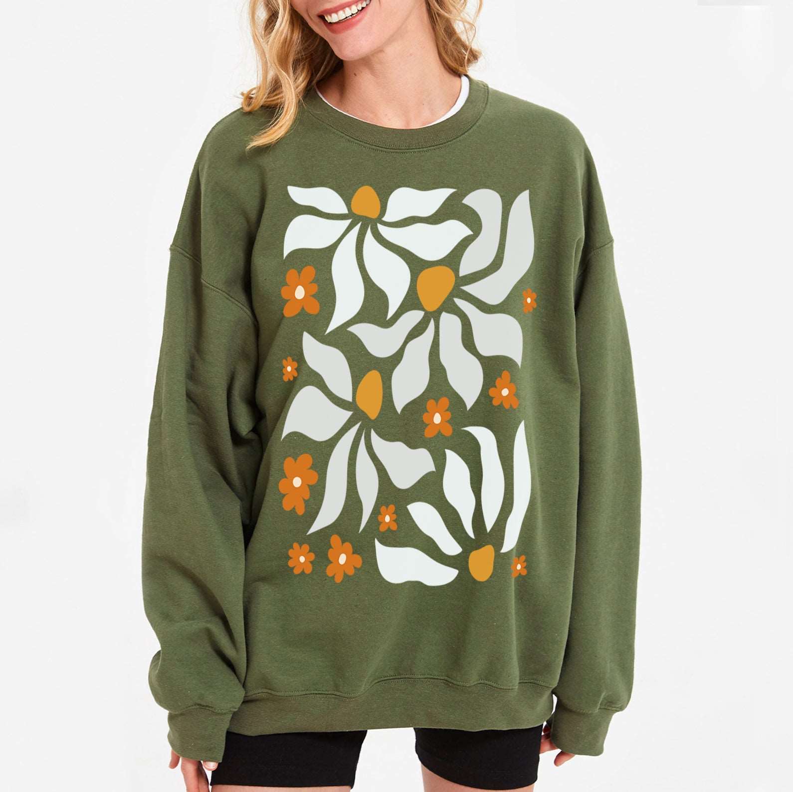 Daisy Flowers Sweatshirt