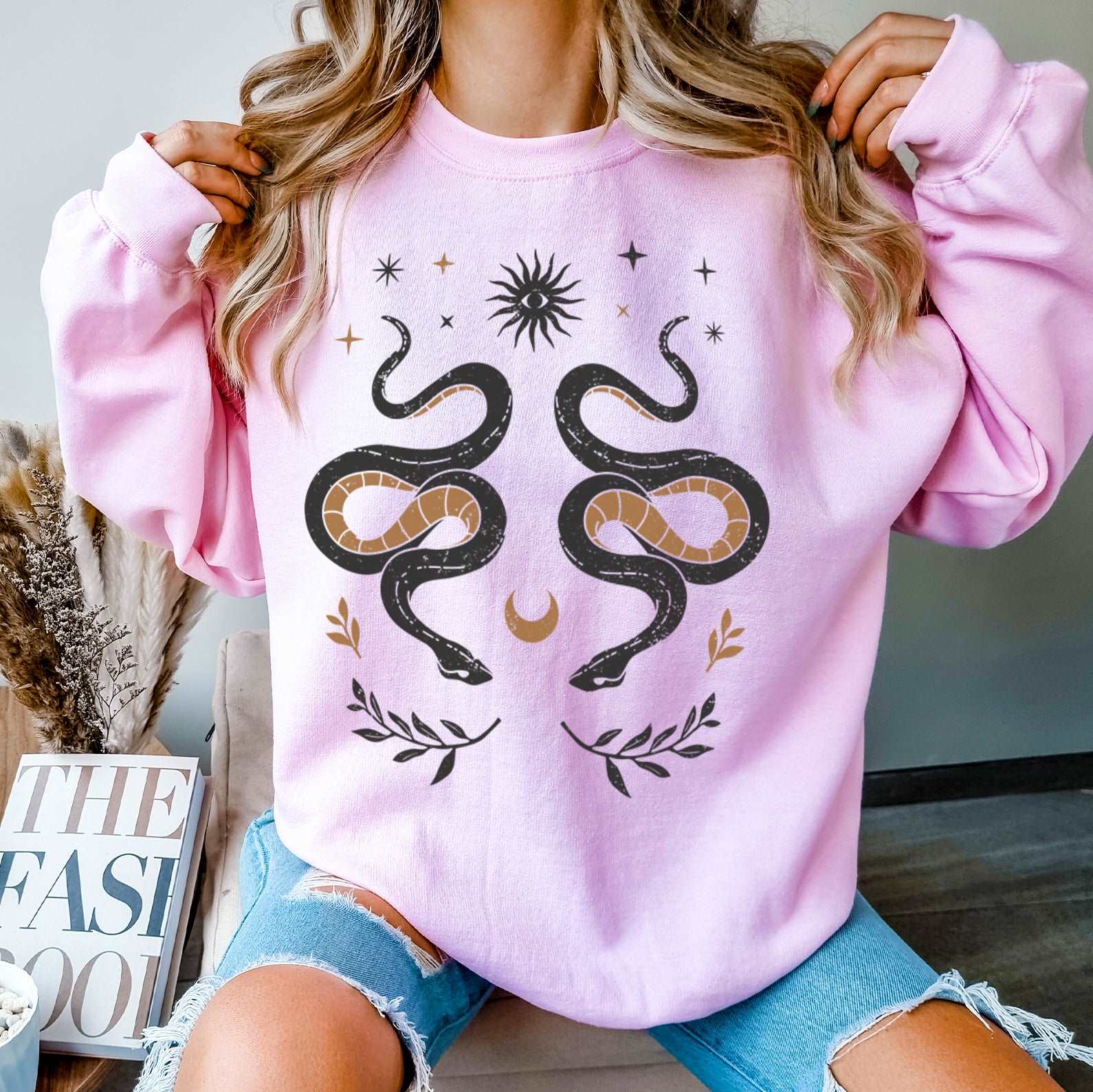 Mystical Celestial Snakes Sweatshirt