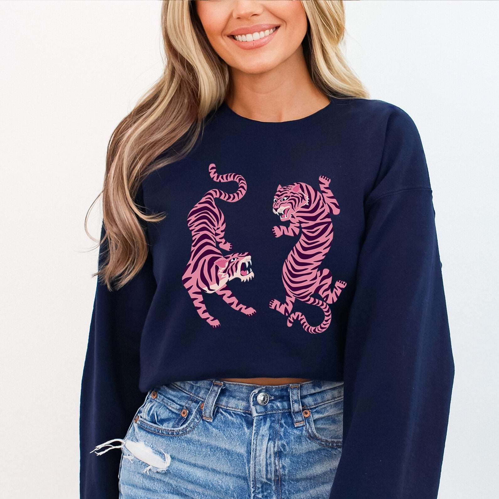 Pink Tigers Sweatshirt