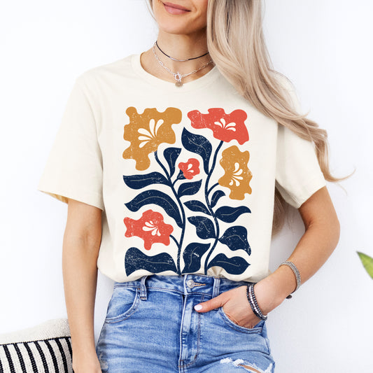 Flowers Boho T-Shirt