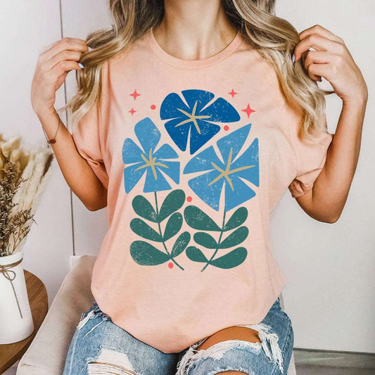 Matisse Style Floral Tee