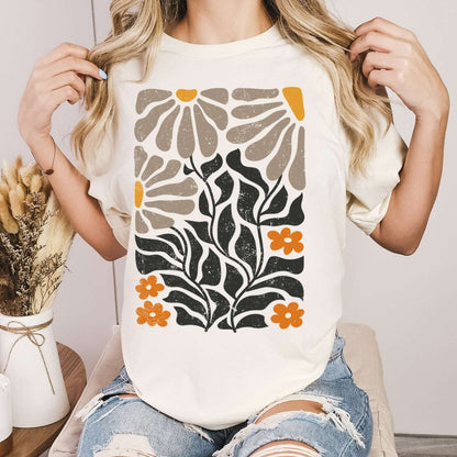 Matisse Style Wild Flowers T-Shirt