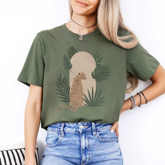 Boho Exotic Leopard T-Shirt