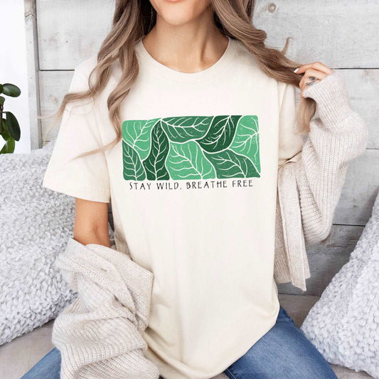 Stay Wild Breathe Free Tee