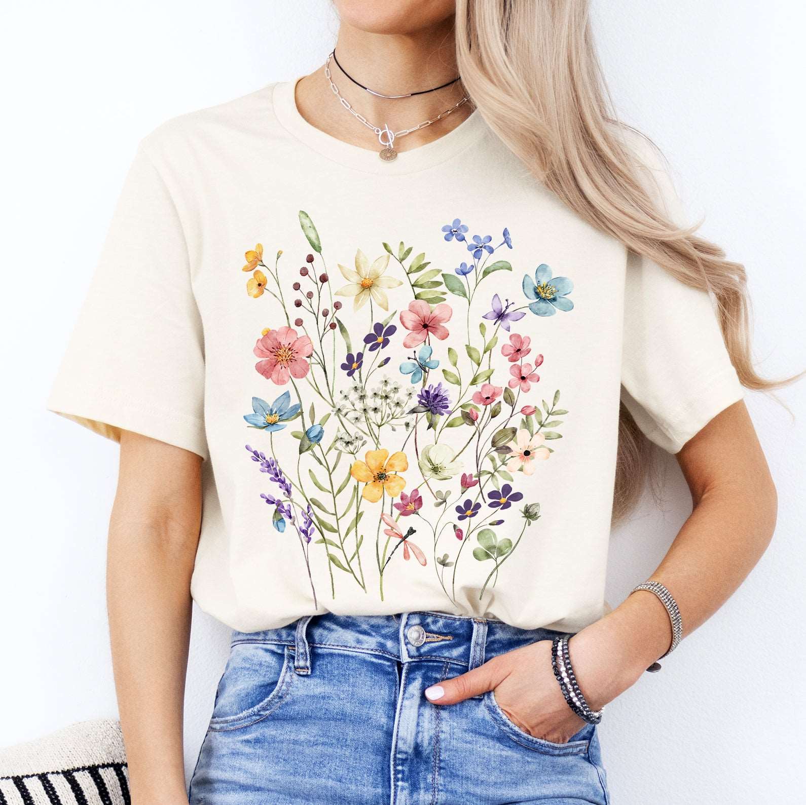 Pressed Wildflowers T-Shirt